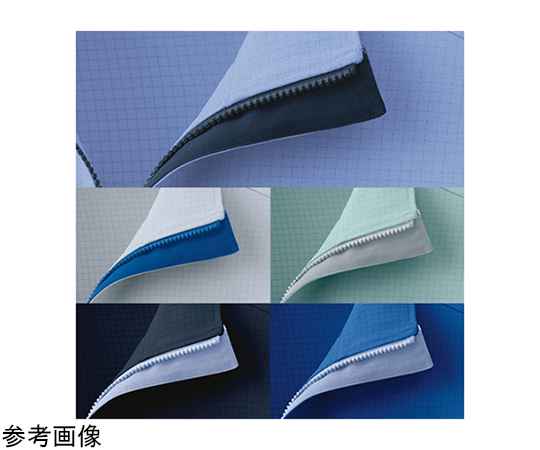 春夏工作服 抗靜電 符合JIS、相容IEC 無塵服 中性長袖夾克 淺綠色 SS號 及其他 VES2806-UE-LL 和更多型號 - 商品圖 5
