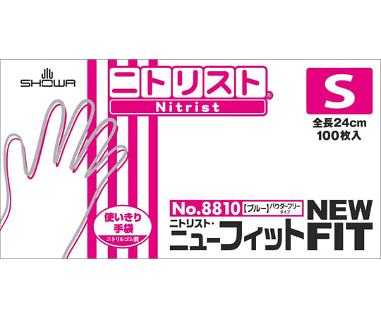 Nitorist ®/New Fit SS/Blu 1CT 100 張 x 10 盒 及其他 8810S-1CT 和更多型號 - 商品圖 10