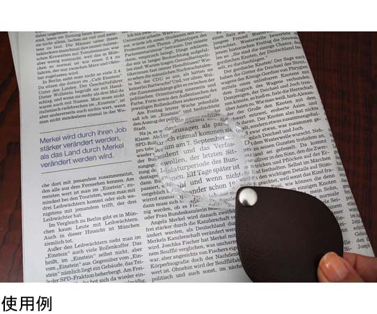 手持式放大鏡 3.5倍 50公釐直徑 暗紅色 及其他 1740-250 和更多型號 - 商品圖 6