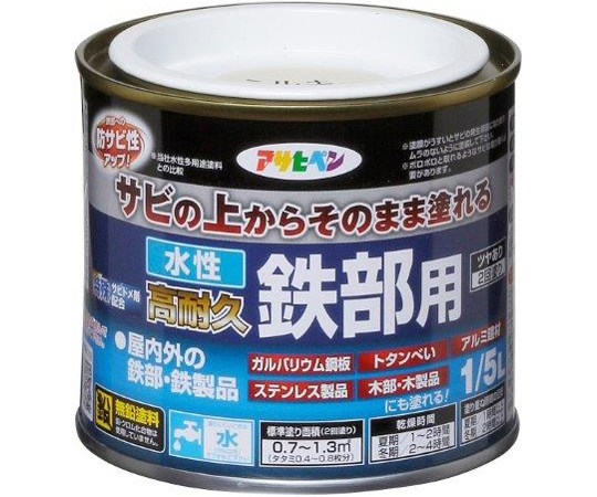 AP 水性高耐候鐵部用 1/5公升 白色 及其他 - 商品圖 4