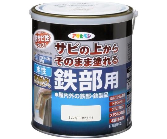AP 水性高耐久 鐵件用 1.6 公升 白色 及其他 - 商品圖 4