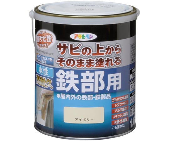 AP 水性高耐久 鐵件用 1.6 公升 白色 及其他 - 商品圖 7