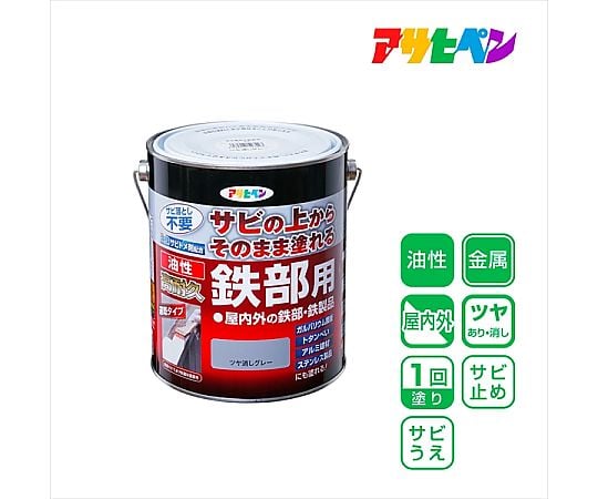 油性高耐久性鐵件用 1.6 公升 消光白 及其他 - 商品圖 7