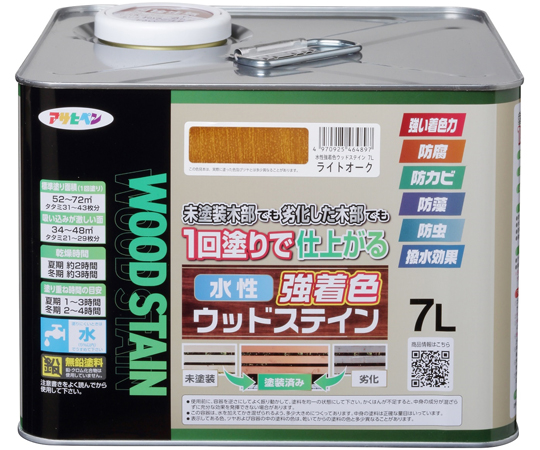 水性強效著色木器漆 7公升 橡木及其他 - 商品圖 5