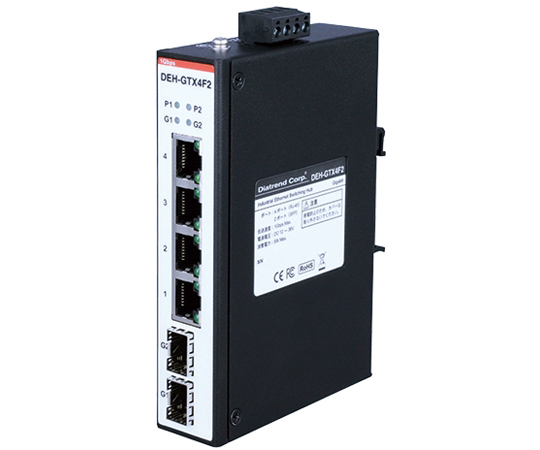 具備 Gigabit 光纖埠 (單模) 的工業乙太網路交換集線器 DEH-GTX8SS2 及其他 DEH-GTX4F2LX20B13-w 和更多型號 - 商品圖 7