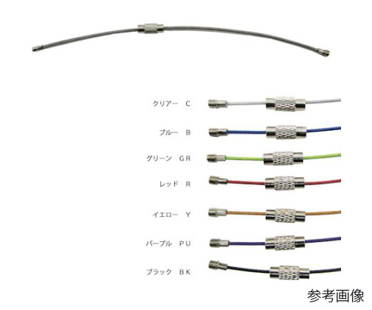 鑰匙線材固定器，線徑 1 毫米，總長 120 毫米，透明及其他 A-2950 和更多型號 - 商品圖 5