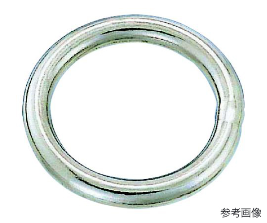不鏽鋼圓環鏈 線徑 2.5 mm 內徑 20 mm (5個) 及其他 R-3-30 和更多型號 - 商品圖 5