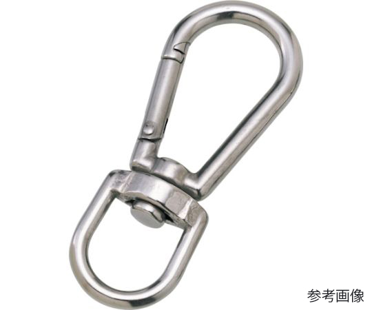 鏈條零件 彈簧鉤 BL型 (旋轉型) 線徑4毫米 及其他 A-2598 和更多型號 - 商品圖 2