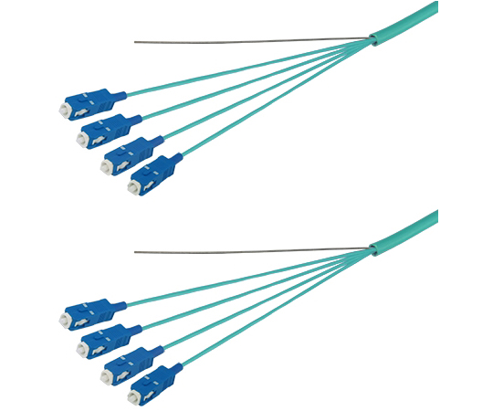 光纖電纜 (OM3 多模/SC-SC/室內(強化型)/4 芯) 2 公尺 DFC-MM(OM3)SCSC-RMT41(2M) 及其他 DFC-MMOM3SCSC-RMT412M 和更多型號 - 商品圖 4