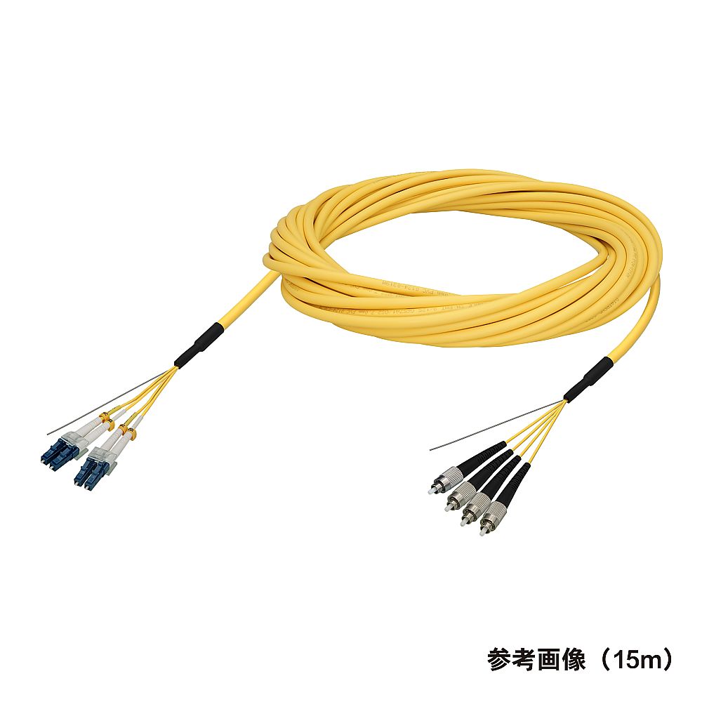 光纖電纜 (單模/LC-FC/室內(強化)/4芯) 2 公尺 DFC-SMDLCFC-RMT41(2M) 及其他 DFC-SMDLCFC-RMT414M 和更多型號 - 商品圖 5