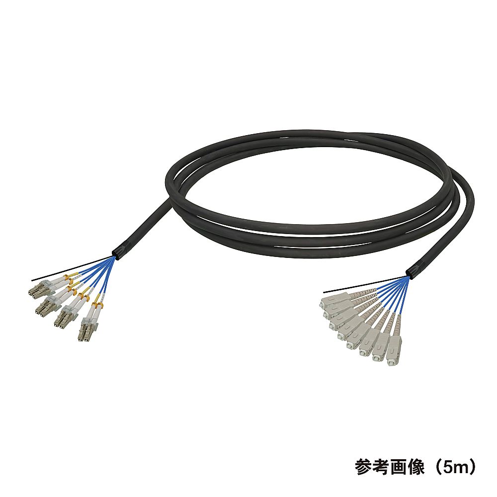 光纖電纜 (多模/LC-SC/室外(強化型)LAP外被/8芯) 2 公尺 DFC-MMDLCSC-FDL81(2M) 及其他 DFC-MMDLCSC-FDL813M 和更多型號 - 商品圖 4