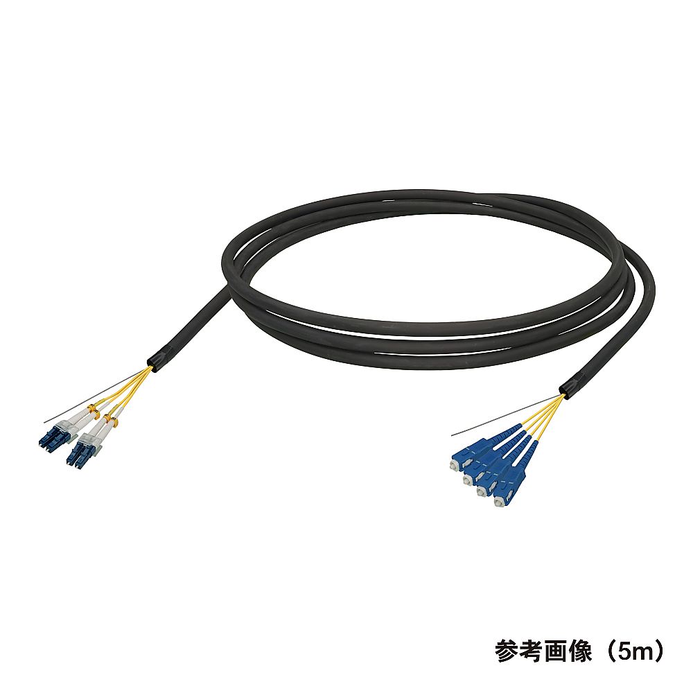 光纖電纜 (單模/LC-SC/戶外(強化)LAP護套/4芯) 2米 DFC-SMDLCSC-FDL41(2M) 及其他 DFC-SMDLCSC-FDL413M 和更多型號 - 商品圖 4