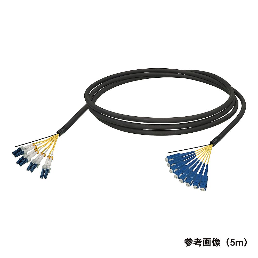 光纖電纜 (單模/LC-SC/戶外(強化)LAP護套/8芯) 2 公尺 DFC-SMDLCSC-FDL81(2M) 及其他 DFC-SMDLCSC-FDL812M 和更多型號 - 商品圖 4