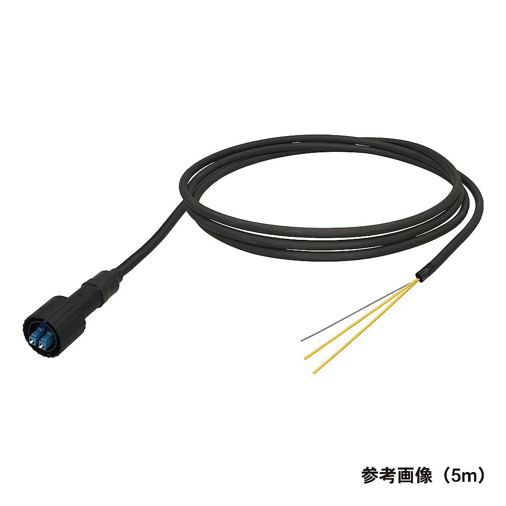 光纖電纜 (單模/LC-無連接器/防塵防水（一端）/2芯) 2米 DFC-SMWZLCN-FDS21(2M) 及其他 DFC-SMWZLCN-FDS214M 和更多型號 - 商品圖 3