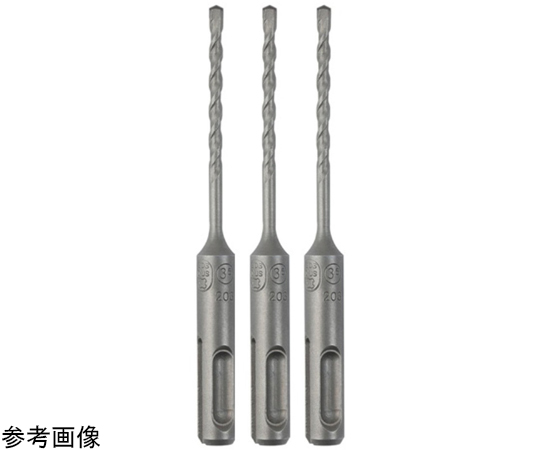 SDS Plus 鑽頭 V (內含3件) 總長度 (mm)：110 及其他 SDS0431103V 和更多型號 - 商品圖 2