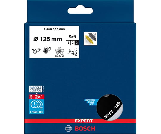 多孔墊 125 公釐 軟 及其他 2608900004 和更多型號 - 商品圖 2