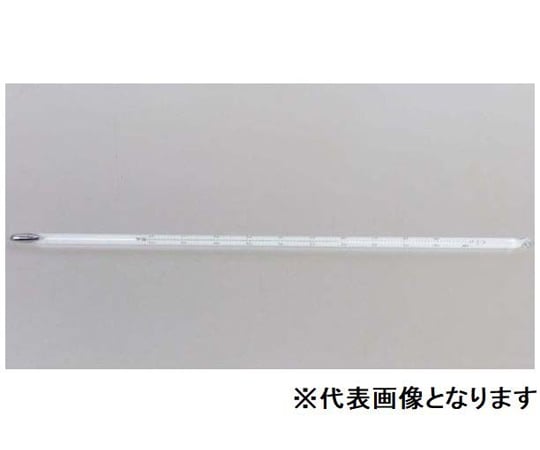 JIS標準溫度計 50 A -30~+50 (1.0) L300±5 附檢驗報告及其他 JC-1502-S 和更多型號 - 商品圖 4