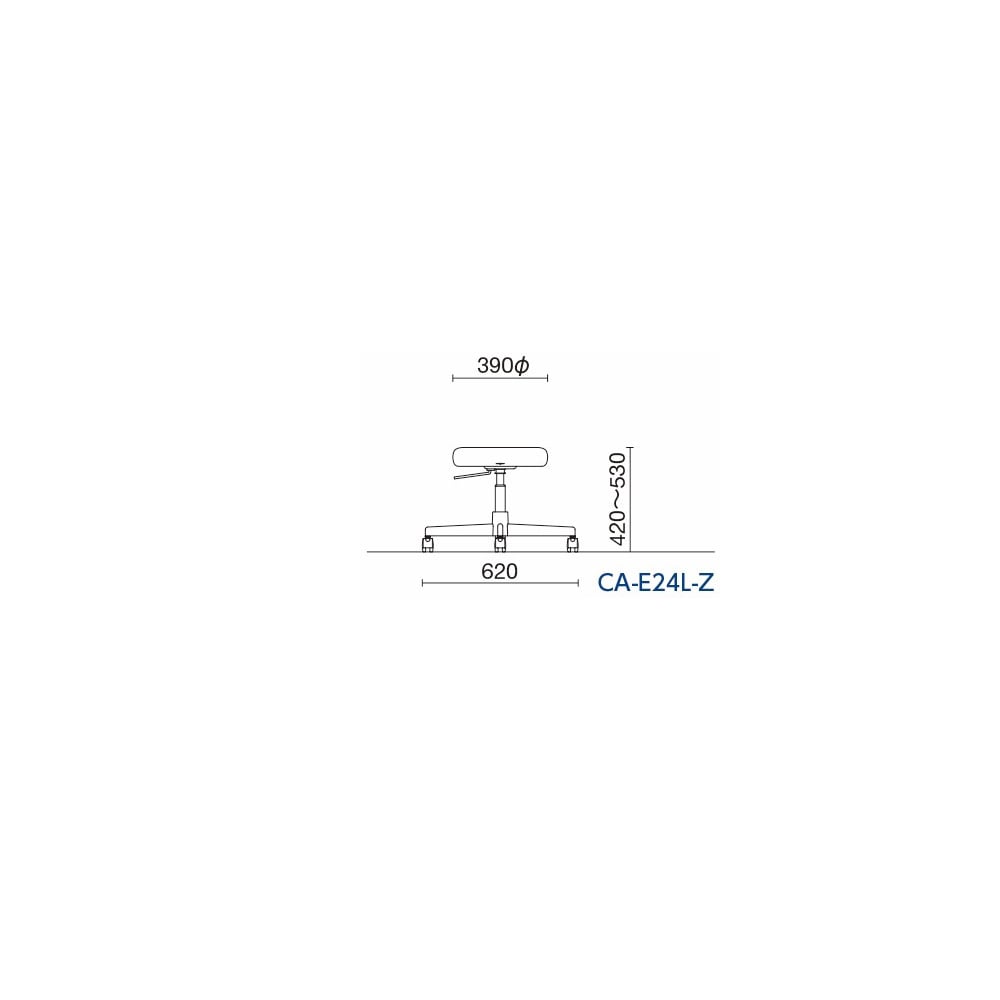 導電椅/厚座凳型 黑色及其他 CA-E24L-Z 和更多型號 - 商品圖 2