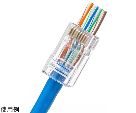 SANWA SUPPLY INC. RJ-45 連接器 (第六類, 穿透式, 單股及多股) 10 個及其他 ADT-6RJKN-10 和更多型號 - 商品圖 5