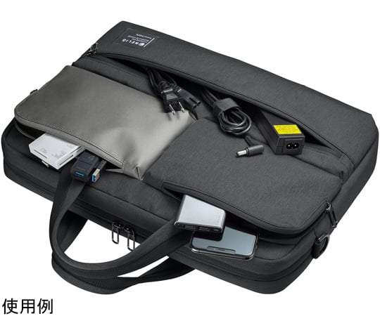 休閒電腦包 黑色 寬420 x 深80 x 高300公釐 及其他 BAG-CA10BK 和更多型號 - 商品圖 2