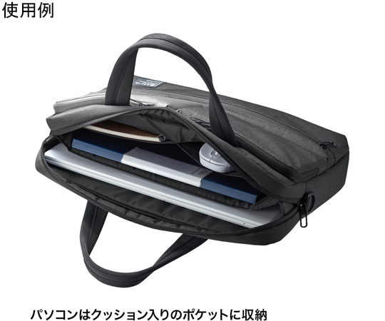 休閒電腦包 黑色 寬420 x 深80 x 高300公釐 及其他 BAG-CA10BK 和更多型號 - 商品圖 5