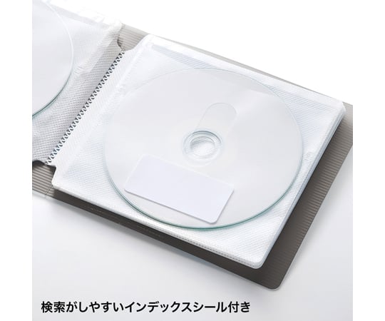 DVD/CD 文件收納盒 (可收納12張/黑色) 及其他 FCD-FL12BK 和更多型號 - 商品圖 3