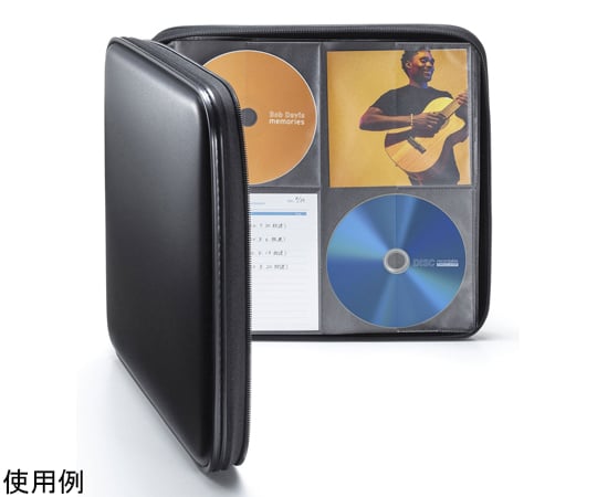 半硬殼CD封套收納盒 (160張, 黑色) 及其他 FCD-WLBD96BBK 和更多型號 - 商品圖 2