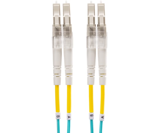 眼鏡型光纖纜線 (多模 50 μm OM4, LC x 2-LC x 2, 1 公尺) 及其他 HKB-OM4LCLC-01 和更多型號 - 商品圖 10