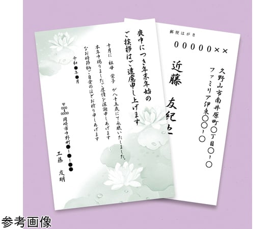噴墨 Mouchu/Liturgy 明信片 (蓮花池) 25 張 及其他 JP-HKRE19N2 和更多型號 - 商品圖 2