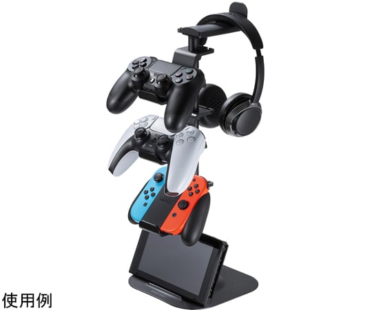 遊戲控制器支架 (附耳機架，黑色) 及其他 JY-STN1BK 和更多型號 - 商品圖 2