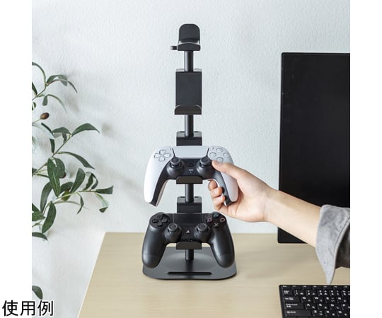 遊戲控制器支架 (附耳機架，黑色) 及其他 JY-STN1BK 和更多型號 - 商品圖 4