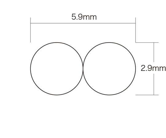 音源線 1 公尺 (SRs 之間) 及其他 KM-A1-10K3 和更多型號 - 商品圖 8