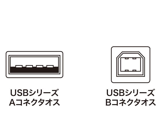 SANWA SUPPLY INC. USB2.0 傳輸線，淺灰色 約 0.3 公尺 及其他 KU20-03HK2 和更多型號 - 商品圖 3