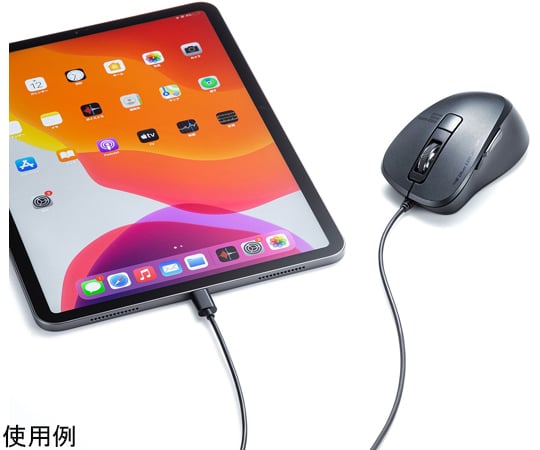 有線Type-C藍光LED滑鼠 (5鍵, 靜音) 及其他 MA-BLC194BK 和更多型號 - 商品圖 2