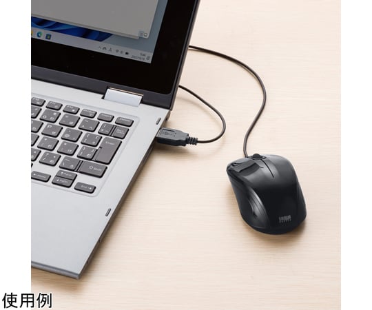 抗菌/靜音 有線 藍光LED 滑鼠 黑色 及其他 MA-YBSK315BK 和更多型號 - 商品圖 5