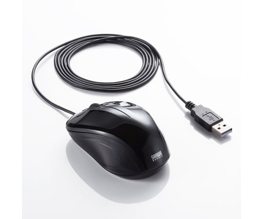 抗菌/靜音 有線 藍光LED 滑鼠 黑色 及其他 MA-YBSK315BK 和更多型號 - 商品圖 7