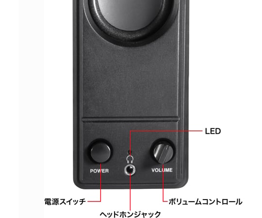 USB供電電腦喇叭及其他 MM-SPL18UBK 和更多型號 - 商品圖 3