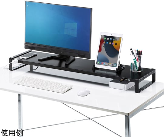 電源分接器 + 桌面架 附USB集線器 (W1000) 黑色 及其他 MR-LC206BKN 和更多型號 - 商品圖 4