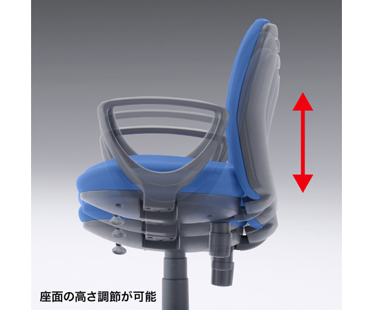 辦公椅 藍色 寬585 x 深585 x 高815~900 公釐 及其他 SNC-T145KBL 和更多型號 - 商品圖 7
