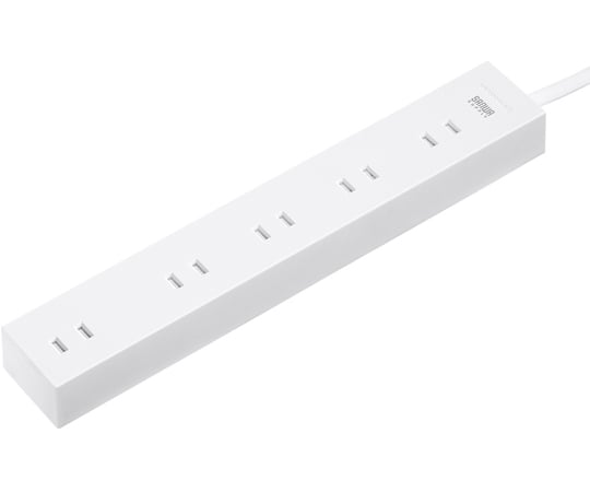 電源分接器 2P，10 個獨立插孔，強力釹磁鐵附防塵蓋，黑色 1 公尺及其他 TAP-2210-1BK 和更多型號 - 商品圖 9