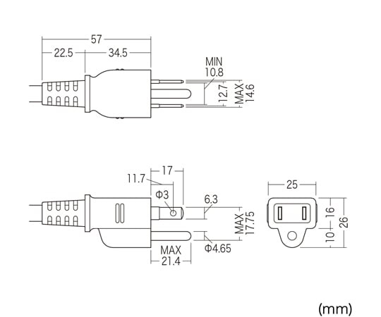 止水閥附手動開關 3 公尺及其他 TAP-5433MGN2-3 和更多型號 - 商品圖 7
