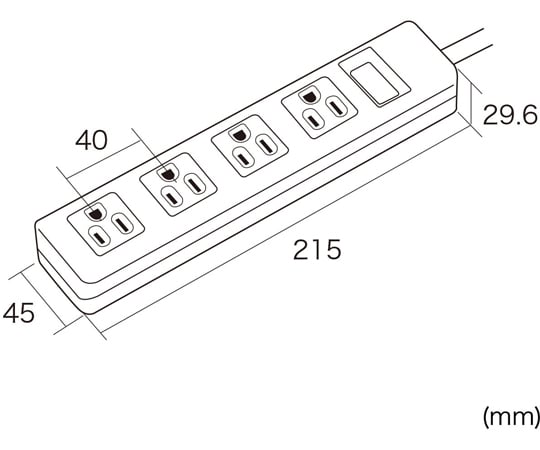 Shutter Tap 白色 3P/4入 (一般型) 及其他 TAP-SH3425MG 和更多型號 - 商品圖 2