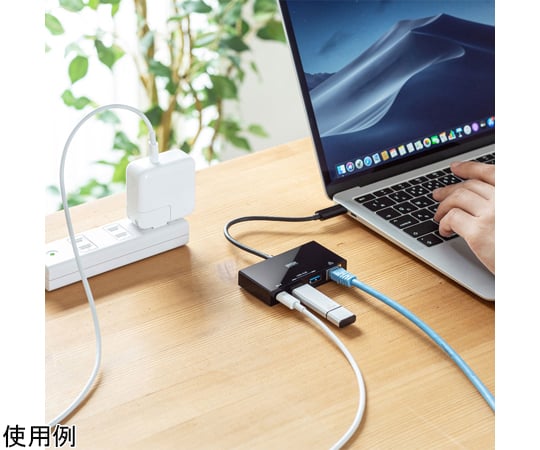 Gigabit 乙太網路卡附 USB Type-C 集線器及其他 USB-3TCH19RBKN 和更多型號 - 商品圖 10
