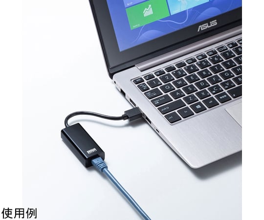USB3.2 轉 LAN 轉接器 (黑色) 及其他 USB-CVLAN1WN 和更多型號 - 商品圖 4
