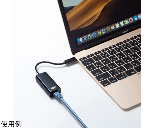 USB3.2 TypeC 轉 LAN 轉接器 (黑色) 及其他 USB-CVLAN2BKN 和更多型號 - 商品圖 4