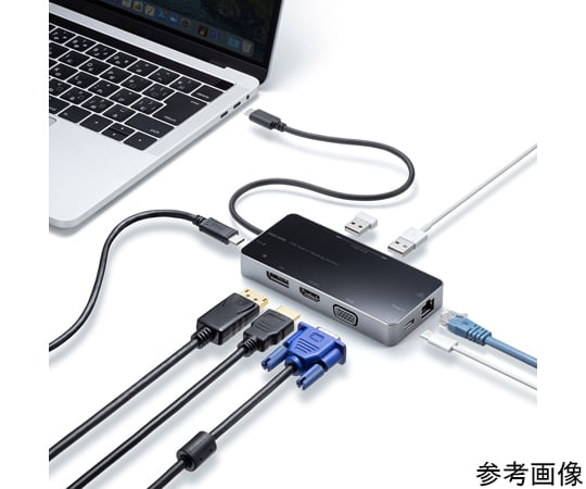 SANWA SUPPLY INC. USB Type-C 擴充基座及其他 USB-DKM3BK 和更多型號 - 商品圖 2