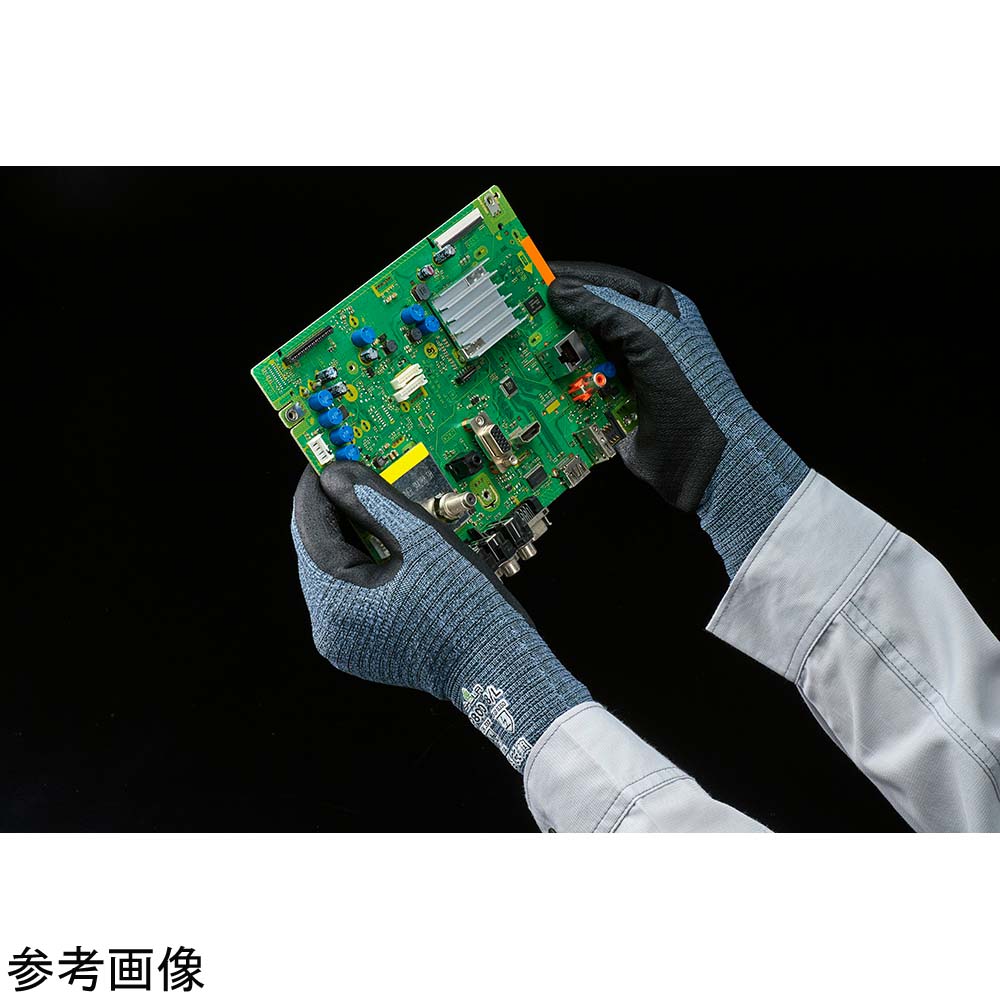 抗靜電丁腈掌面手套 L 灰色 10雙裝 及其他 - 商品圖 5