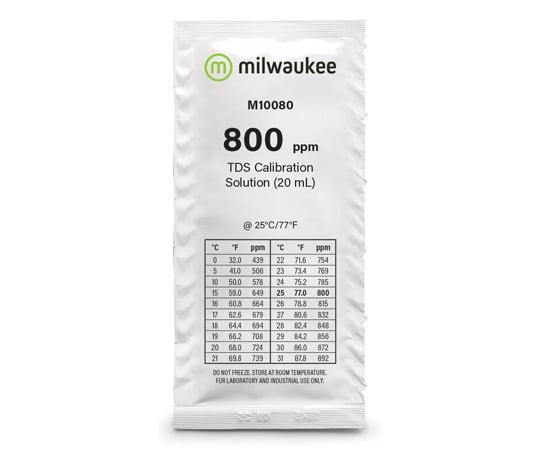 Milwaukee 1382ppm TDS 標準溶液 20毫升 x 25包 及其他 M10442B 和更多型號 - 商品圖 3