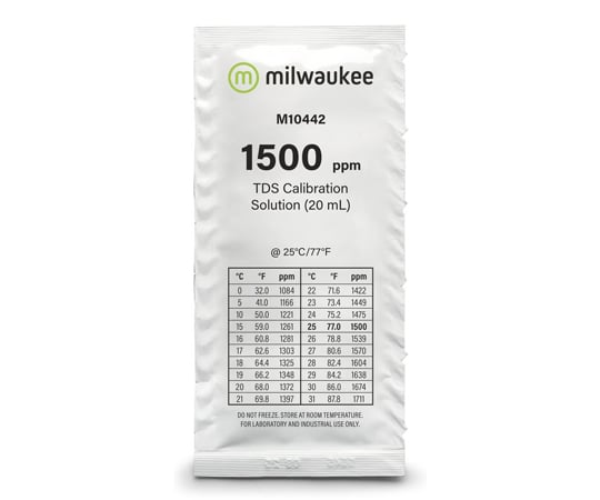 Milwaukee 1382ppm TDS 標準溶液 20毫升 x 25包 及其他 M10442B 和更多型號 - 商品圖 4