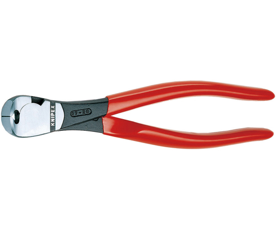 KNIPEX 高槓桿式斜口鉗 黑色防鏽塗層 140 mm 6701-140SB - 商品圖 2